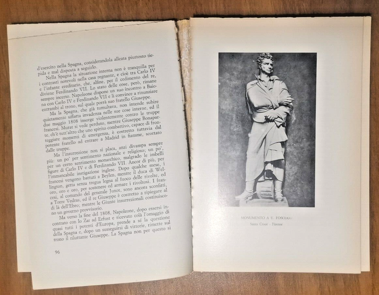 NAPOLEONE E FOSCOLO di Valentina Schipa 1969 Patron libro biografia …