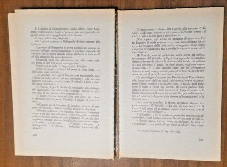 NAPOLEONE E FOSCOLO di Valentina Schipa 1969 Patron libro biografia …