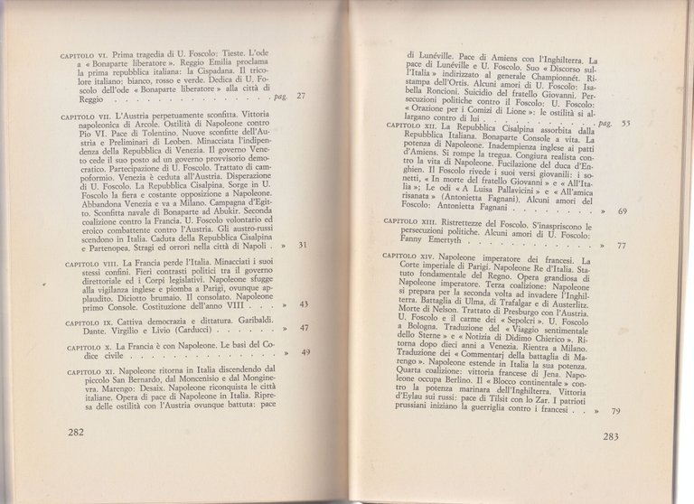 NAPOLEONE E FOSCOLO di Valentina Schipa 1969 Patron libro biografia …