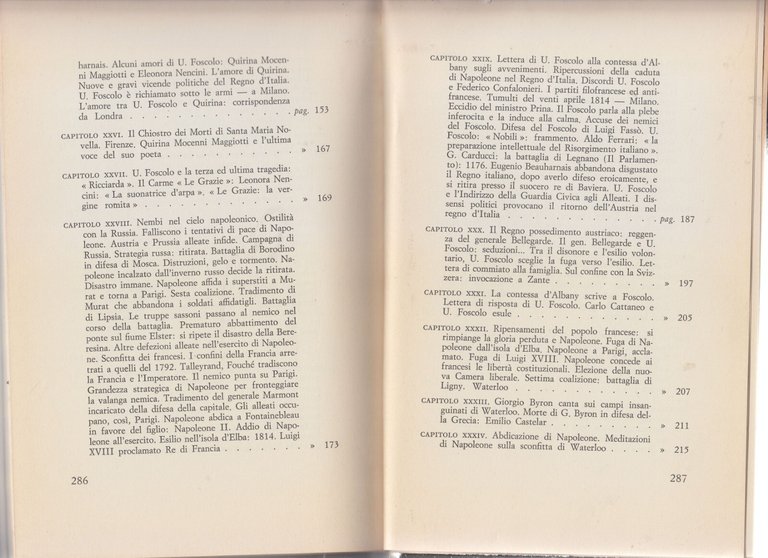 NAPOLEONE E FOSCOLO di Valentina Schipa 1969 Patron libro biografia …