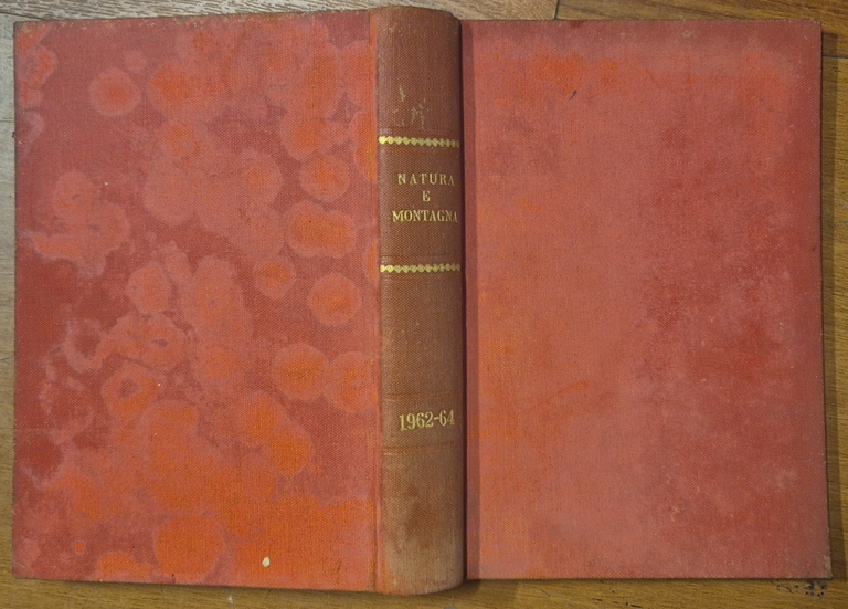 NATURA E MONTAGNA 3 annate complete 1962 1963 1964 rivista …