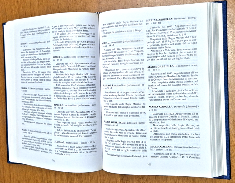 NAVI MERCANTILI PERDUTE Ufficio storico della marina militare 1997 Libro