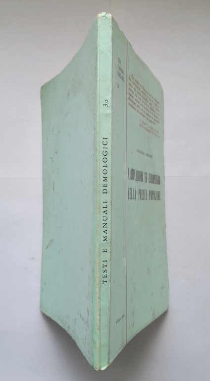 NAZIONALISMO ED EUROPEISMO DELLA POESIA POPOLARE di Giovanni Bronzini 1973 …
