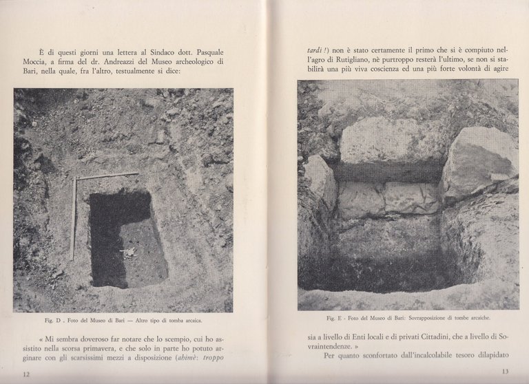 NECROPOLI DI AZEZIO di Sebastiano Tagarelli 1969 De Robertis libro …