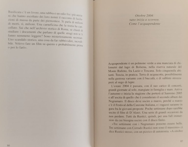 NEGRAMARO STORIA DI 6 RAGAZZI Lucio Palazzo 2007 Aliberti Libro …