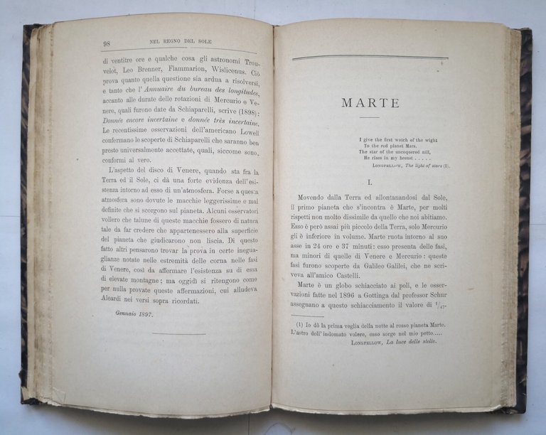 NEL REGNO DEL SOLE di Ottavio Zanotti Bianco 1899 Bocca …