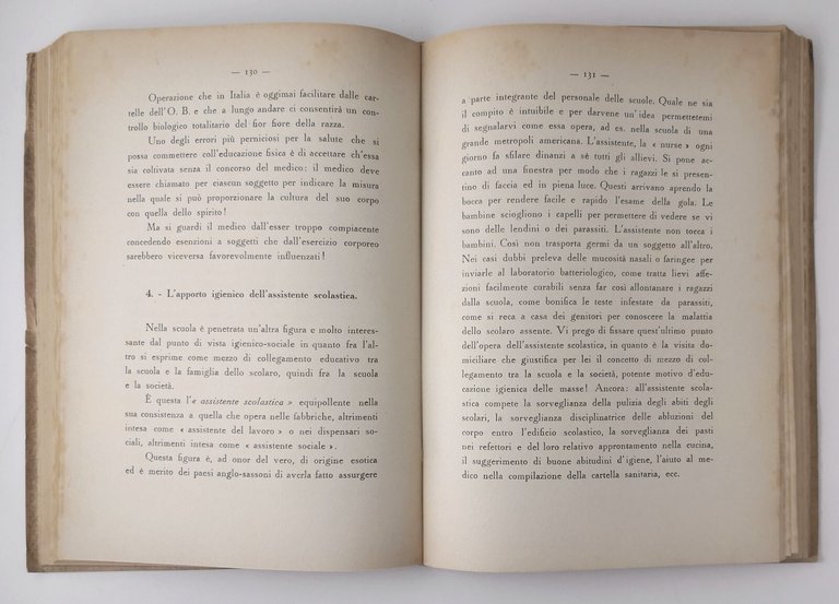 NEL SOLCO DELLA SCUOLA FASCISTA di Giuseppe Sangiorgi 1941 Autografo …