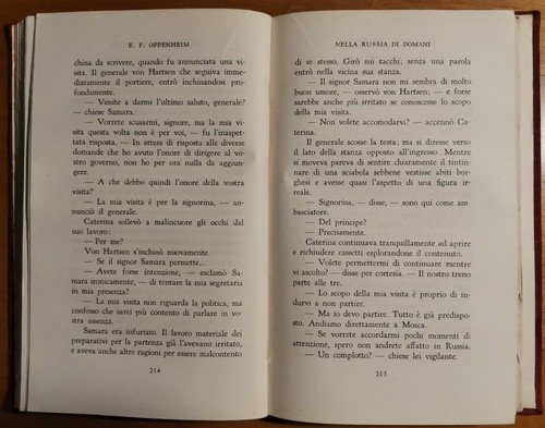 NELLA RUSSIA DI DOMANI Oppenheim romanzo Treves Treccani Tumminelli 1932 …