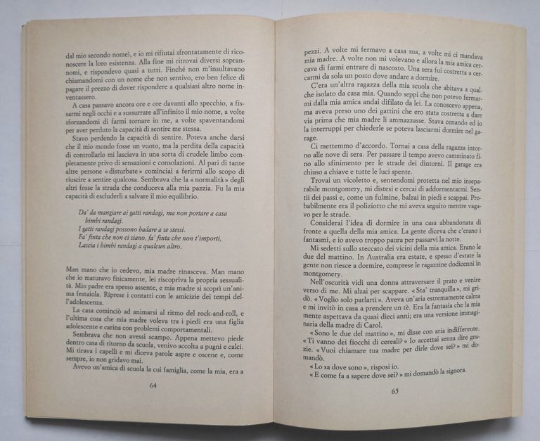 NESSUNO IN NESSUN LUOGO di Donna Williams 1992 Guanda Libro …