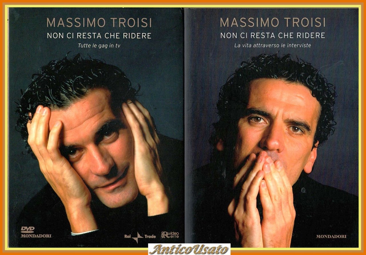 NON CI RESTA CHE RIDERE di Massimo Troisi libro + … | Immagine principale