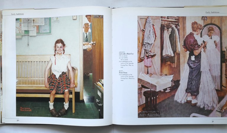 NORMAN ROCKWELL'S CHRONICLES OF AMERICA di Margaret 1996 MetroBooks Libro