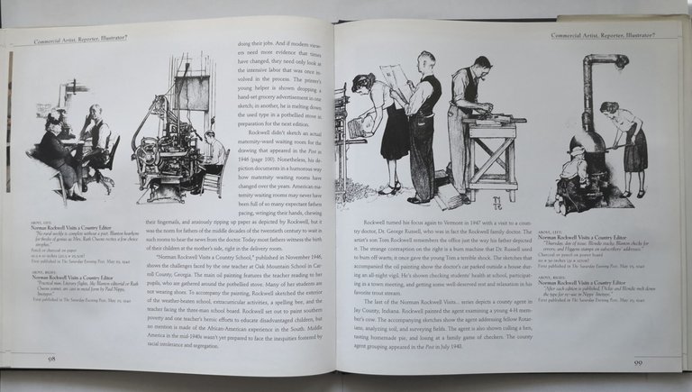 NORMAN ROCKWELL'S CHRONICLES OF AMERICA di Margaret 1996 MetroBooks Libro