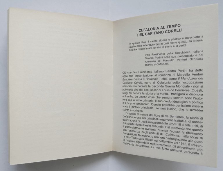 NOTE STONATE DAL MANDOLINO DEL CAPITANO CORELLI di Lefty Freeman …