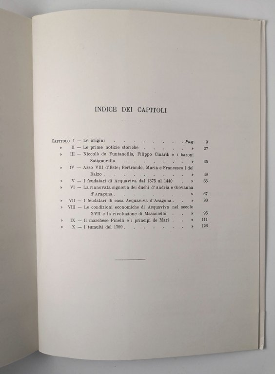 NOTIZIE E DOCUMENTI RIGUARDANTI LA STORIA DI ACQUAVIVA DELLE FONTI …