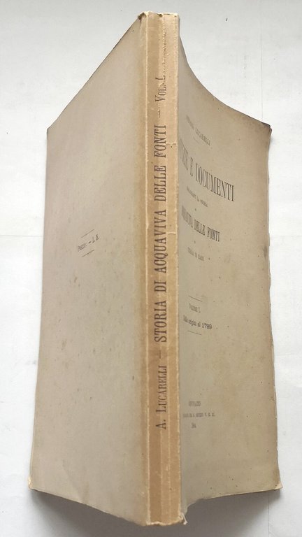 NOTIZIE E DOCUMENTI RIGUARDANTI LA STORIA DI ACQUAVIVA DELLE FONTI …