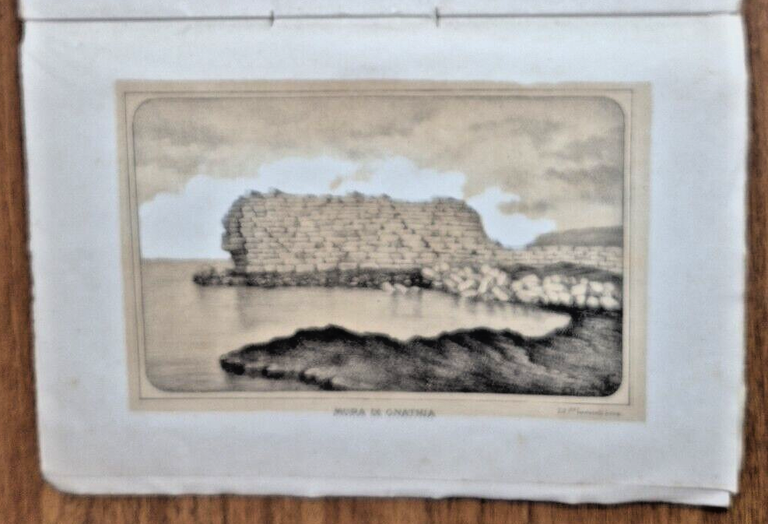 NOTIZIE STORICHE ARCHEOLOGICHE DELLA ANTICA GNATHIA di Ludovico Pepe 1883 … | Immagine Gallery 12