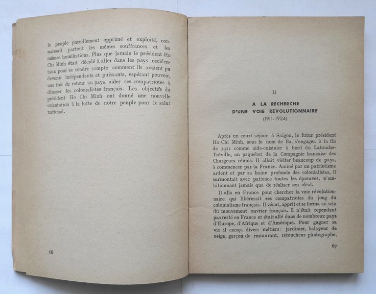 NOTRE PRESIDENT HO CHI MINH 1970 Editions en langues étrangères …