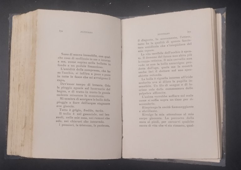 NOTTURNO di Gabriele D'Annunzio 1921 Fratelli Treves Libro 41 migliaio | Immagine Gallery 7