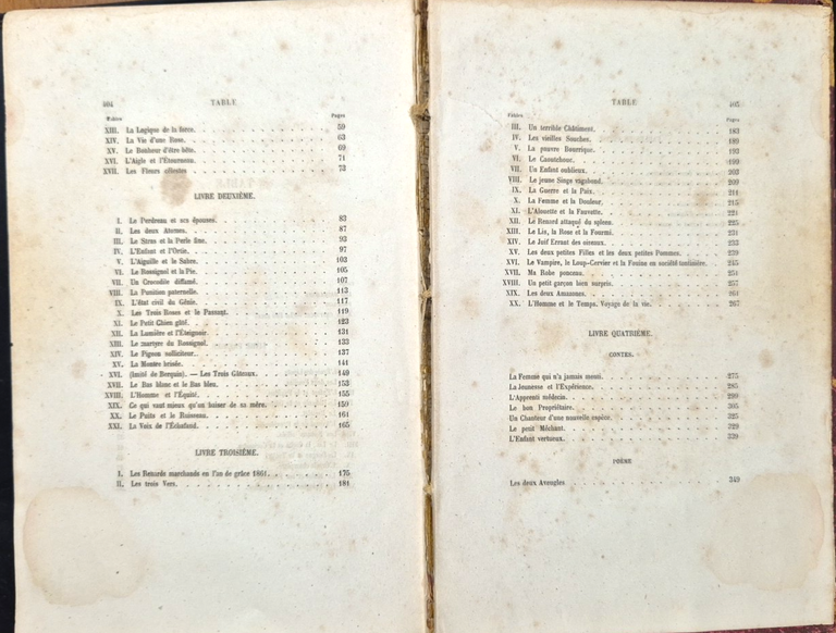 NOUVELLES FABLES MORALES ET RELIGIEUSES di Caldelar Adèle 1862 Gauguet …