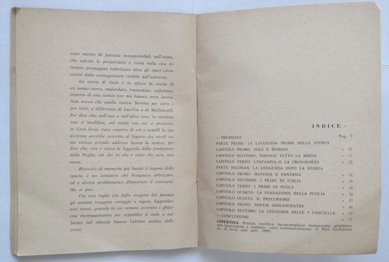 NOVE FANCIULLE E GIOVINETTI ARII di Pietro Marengo 1963 libro …