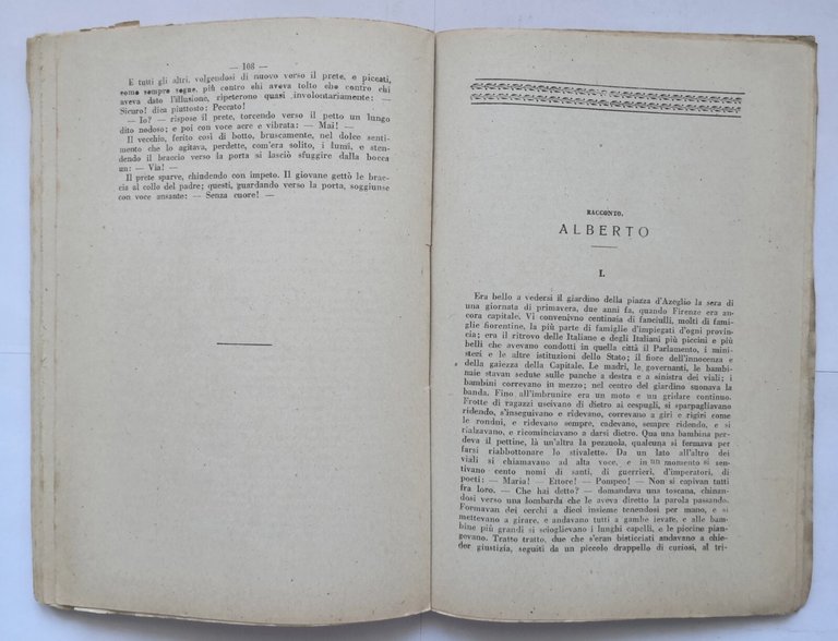 NOVELLE di Edmondo De Amicis 1923 Attilio Barion libro racconti
