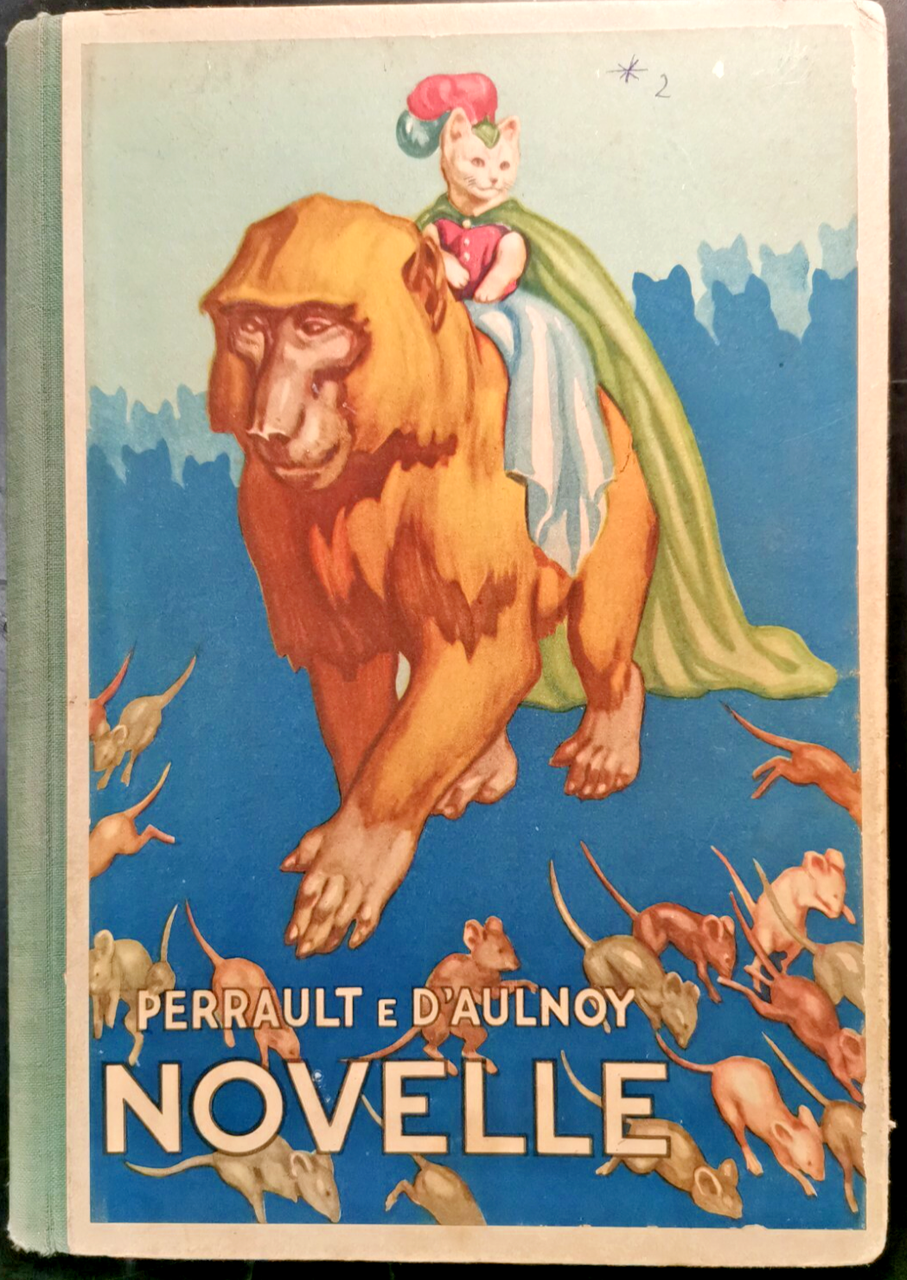 NOVELLE di Perrault D'Aulnoy 1952 libro illustrato per ragazzi favole … | Immagine principale