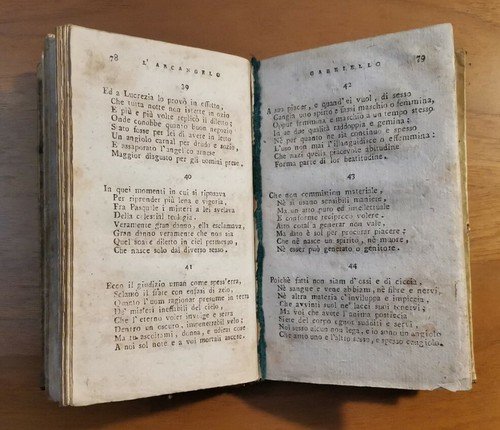 NOVELLE GALANTI DELL'ABATE GIAMBATTISTA CASTI tomo VI 1808 Nobile editore …