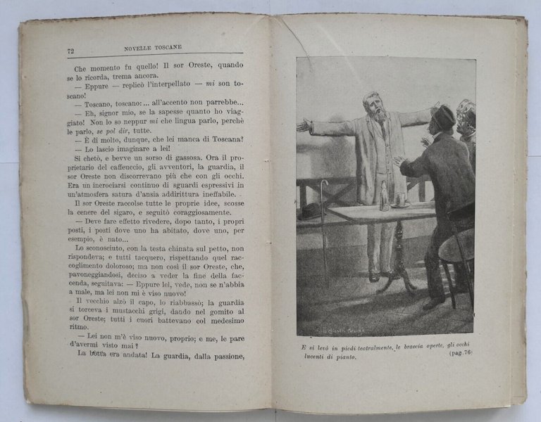 NOVELLE TOSCANE di Ferdinando Paolieri 1922 Libro illustrato Carlo Chiostri …