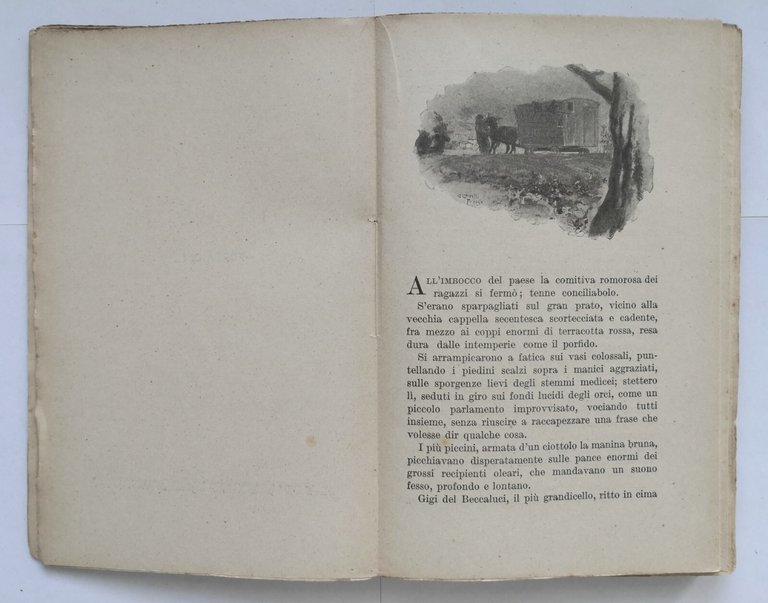 NOVELLE TOSCANE di Ferdinando Paolieri 1922 Libro illustrato Carlo Chiostri …
