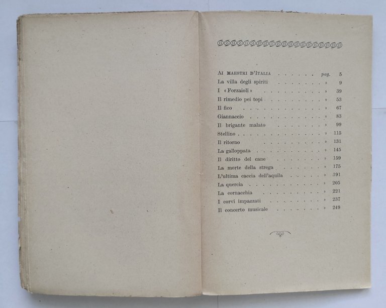 NOVELLE TOSCANE di Ferdinando Paolieri 1922 Libro illustrato Carlo Chiostri …