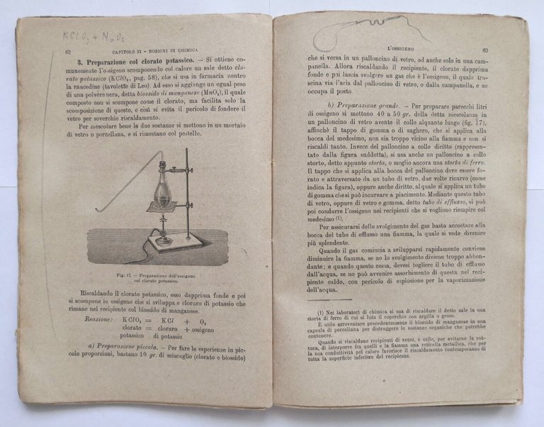 NOZIONI DI CHIMICA F Marco 1918 Paravia Libro ad uso …