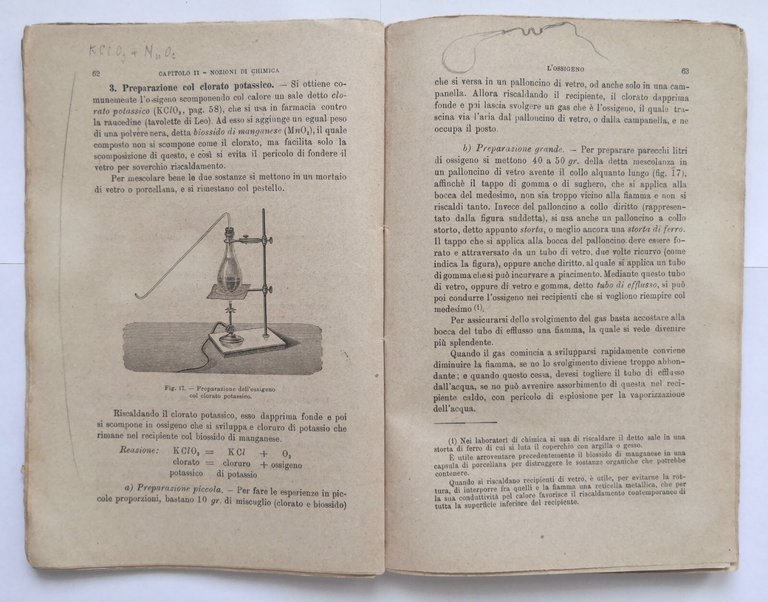 NOZIONI DI CHIMICA F Marco 1918 Paravia Libro ad uso …