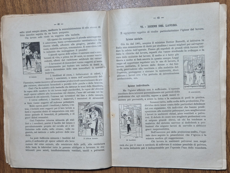 NOZIONI DI SCIENZE FISICHE NATURALI E D'IGIENE Carpano 1926 Libro …