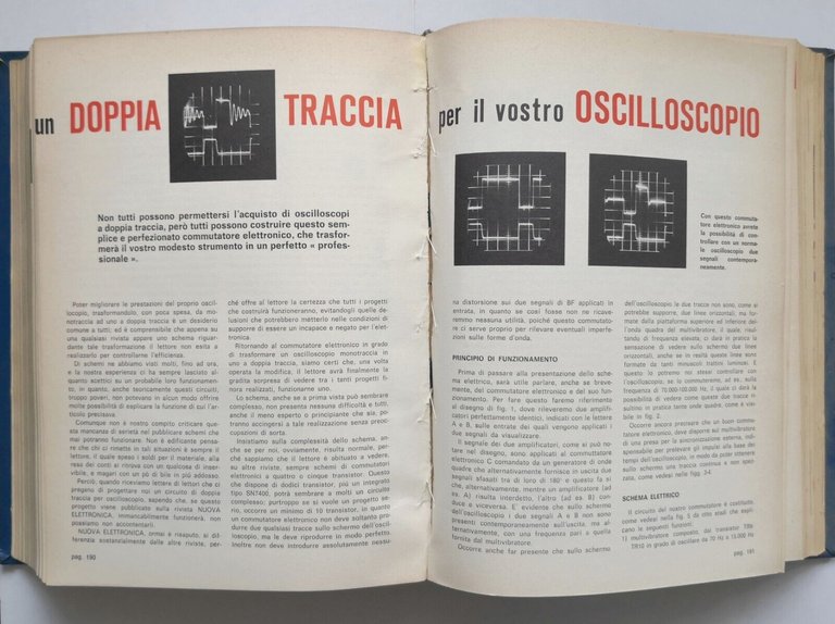 NUOVA ELETTRONICA 11 riviste rilegate dal numero 15 al 25 …