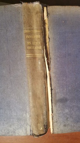 NUOVA ENCICLOPEDIA DEL GIUDICE CONCILIATORE PROBI VIRI 1906 libro diritto …