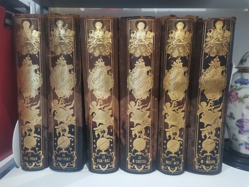 NUOVA ENCICLOPEDIA ITALIANA di Gerolamo Boccardo 1875 COMPLETA 31 volumi …