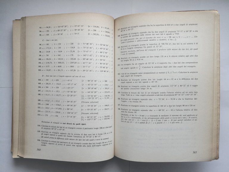 NUOVE LEZIONI DI MATEMATICA volume 2 di Ugo Russo 1974 …