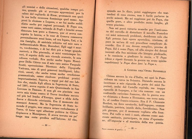 NUOVE MEMORIE DI GUERRA di Giovanni Semeria 1928 ? Amatrix …