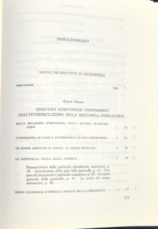 NUOVE PROSPETTIVE IN MICROFISICA di Louis de Broglie 1969 Fratelli … | Immagine Gallery 5