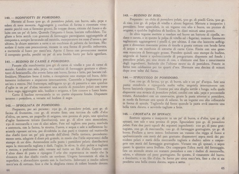 NUOVI ORIZZONTI PER LA VOSTRA MENSA Cirio Alimentari 1939 Libro …