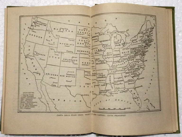NUOVISSIMA GRAMMATICA ACCELERATA ITALIANA INGLESE De Gaudenzi 1948 Libro Book