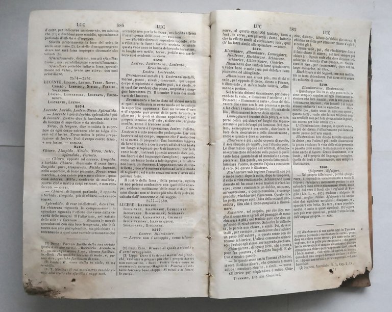 NUOVO DIZIONARIO DEI SINONIMI DELLA LINGUA ITALIANA di Tommaseo parte …