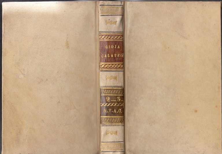 NUOVO GALATEO di Melchiorre Gioja 3 volumi completo 1833 libro …