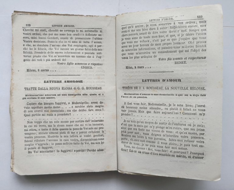 NUOVO SEGRETARIO UNIVERSALE ITALIANO di Niccolò Introna 1877 Pagnoni Libro …