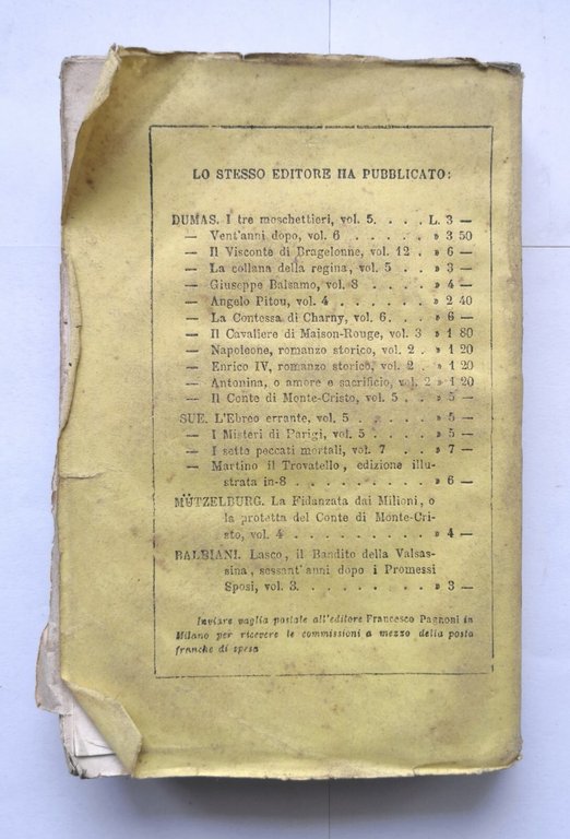 NUOVO SEGRETARIO UNIVERSALE ITALIANO di Niccolò Introna 1877 Pagnoni Libro …