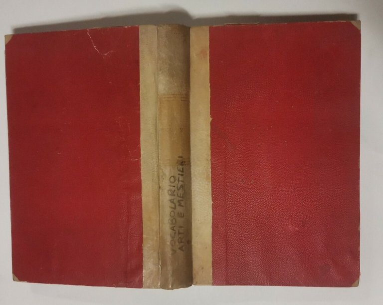 NUOVO VOCABOLARIO ITALIANO D'ARTI E MESTIERI Ernesto Sergent 1870 libro …