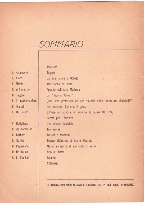 NUVOLE rivista di arte e cultura Anno I numeri 1 …