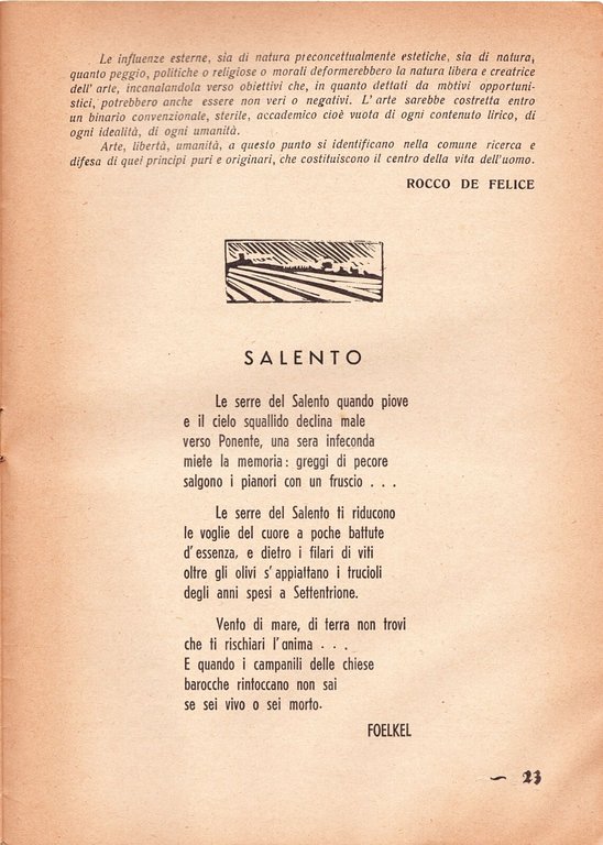 NUVOLE rivista di arte e cultura Anno I numeri 1 …