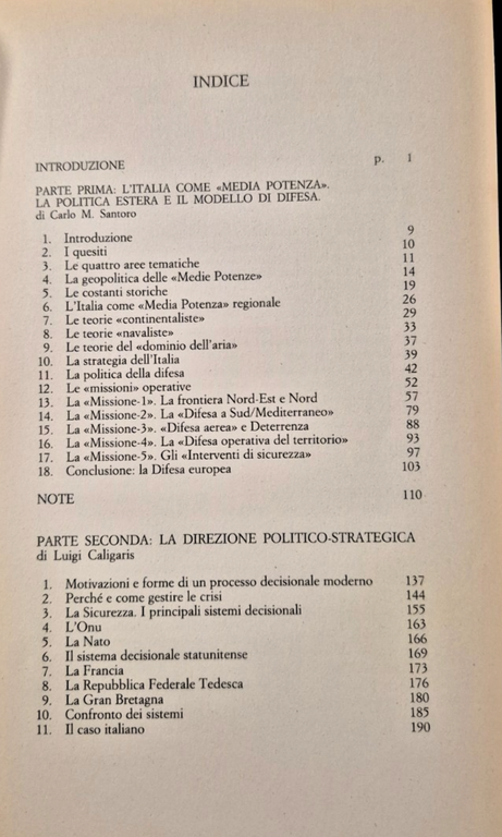 OBIETTIVO DIFESA DI LUIGI CALIGARIS E CARLO SANTORO 1986 Il … | Immagine Gallery 3