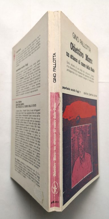 OBIETTIVO MORO di Gino Pallotta 1978 Newton Compton Libro rapimento …